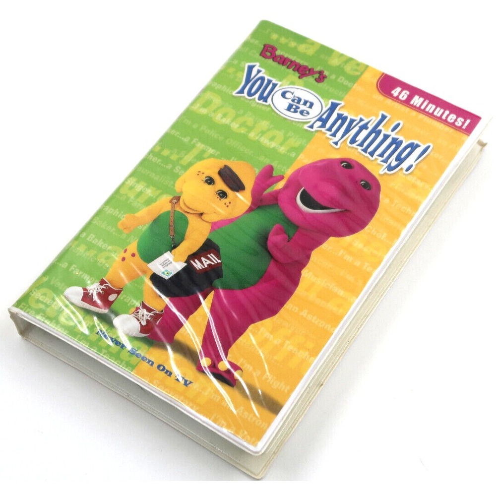 Barneys You Can Be Anything (VHS, 2002)